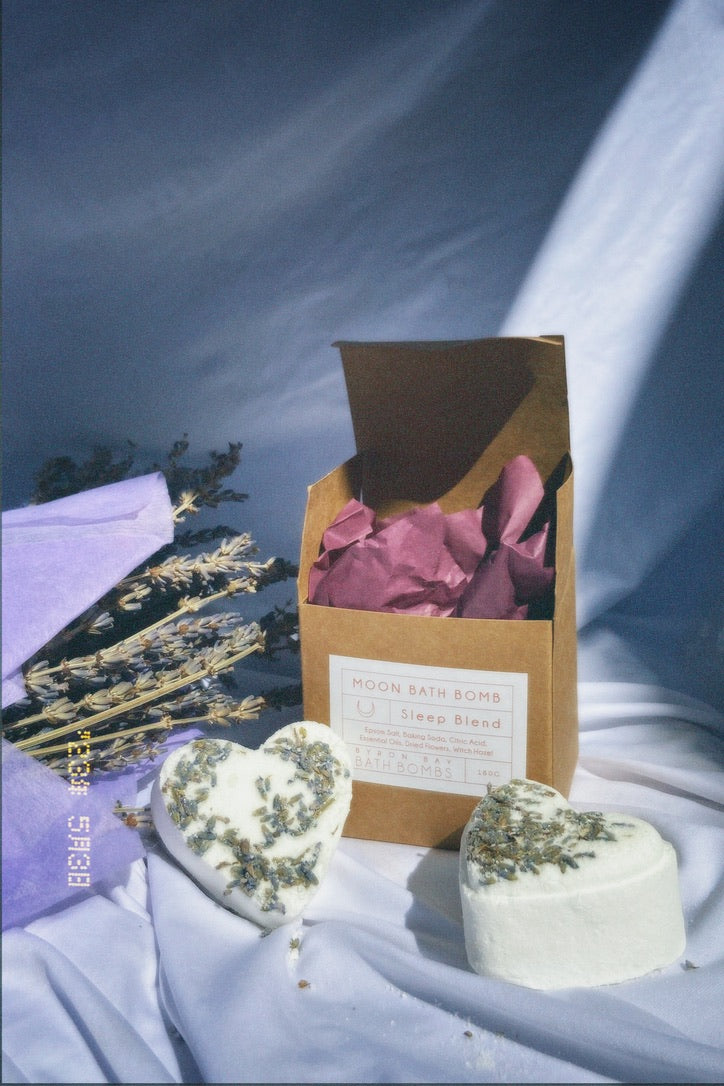 Two Hearts Bath Bomb Box - Byron Bay Bath Bombs