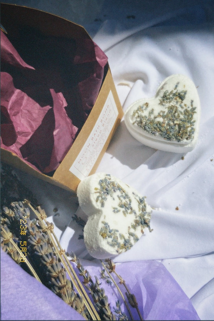 Two Hearts Bath Bomb Box - Byron Bay Bath Bombs