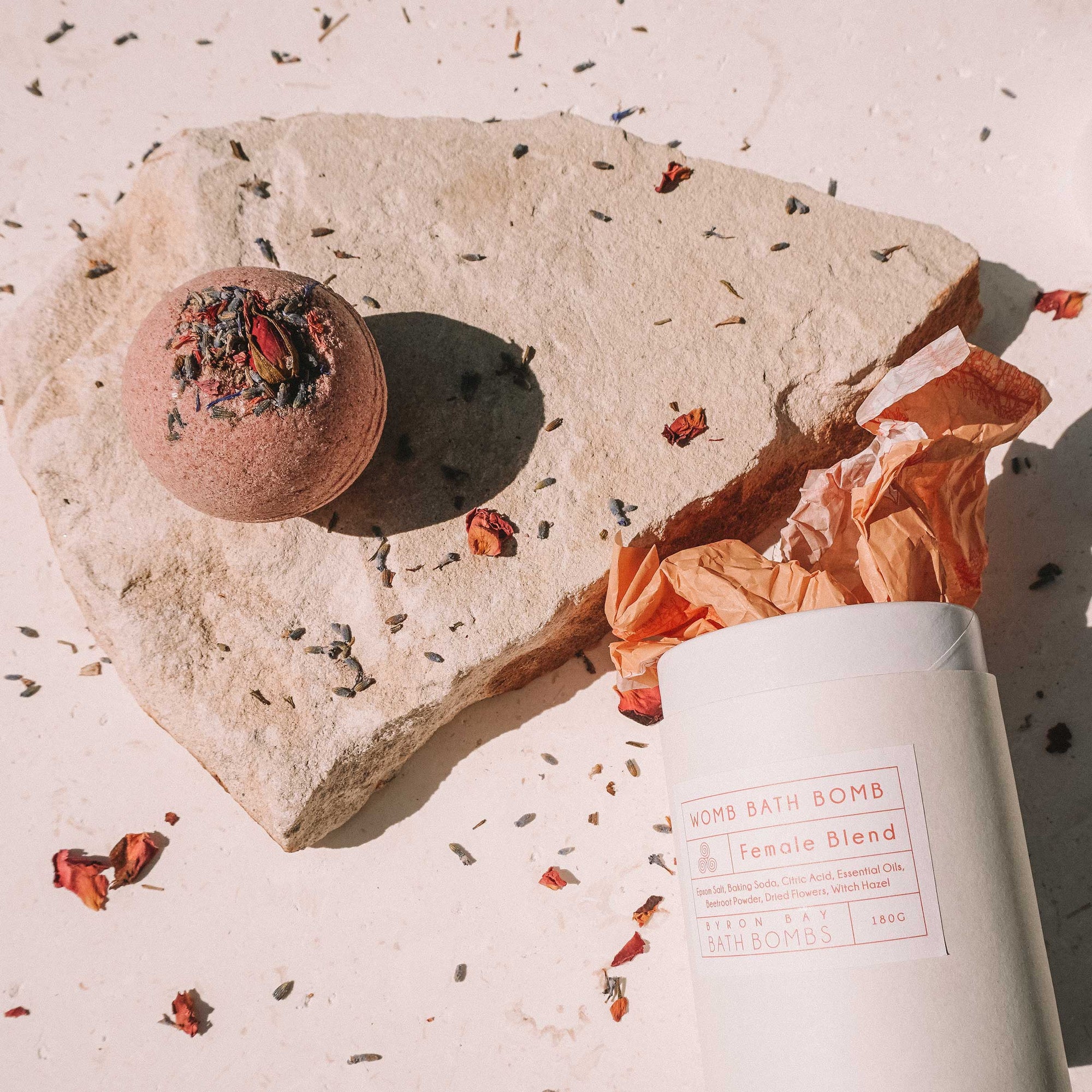 NURTURE BATH BOMB - Byron Bay Bath Bombs