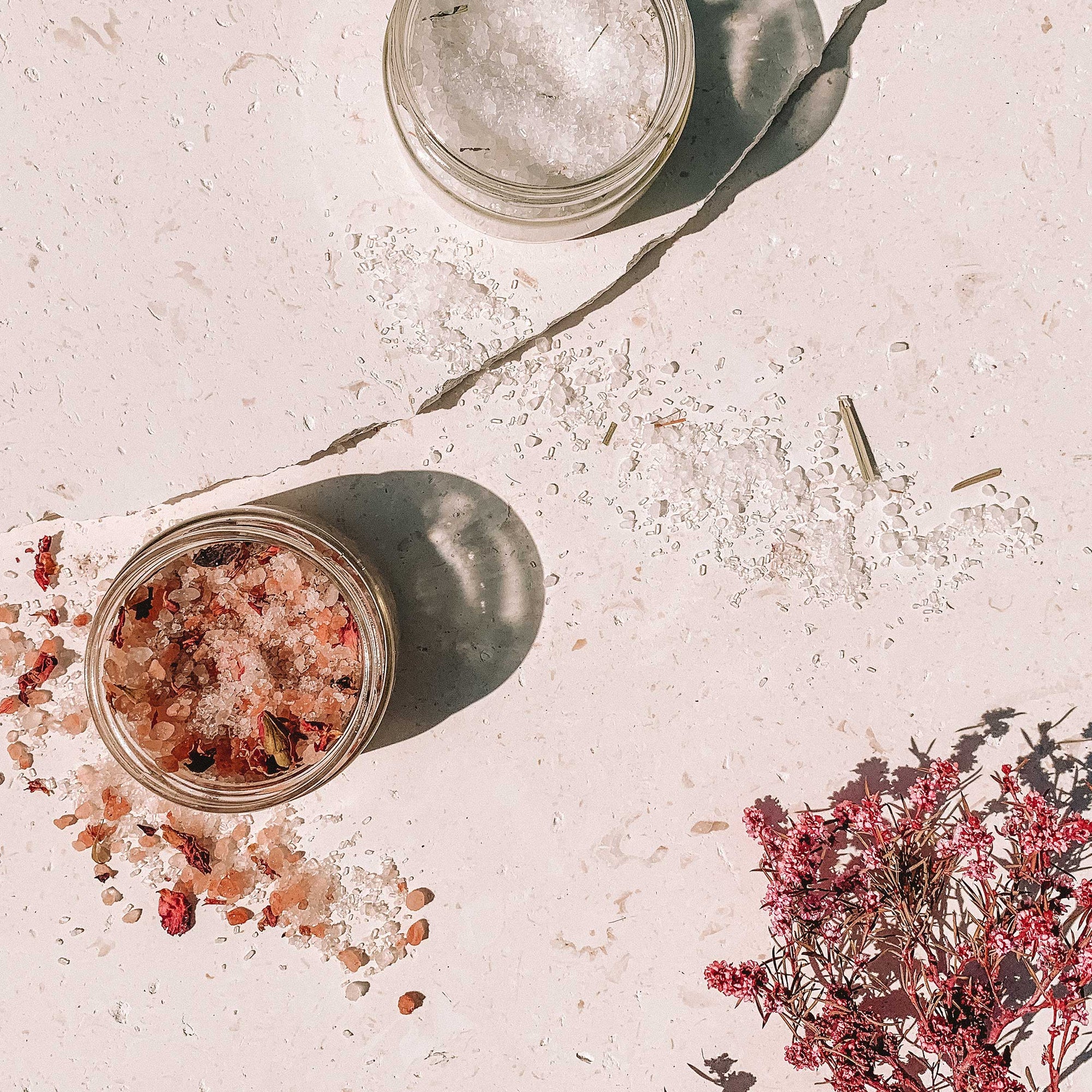BATH SOAK Rose Geranium - Byron Bay Bath Bombs