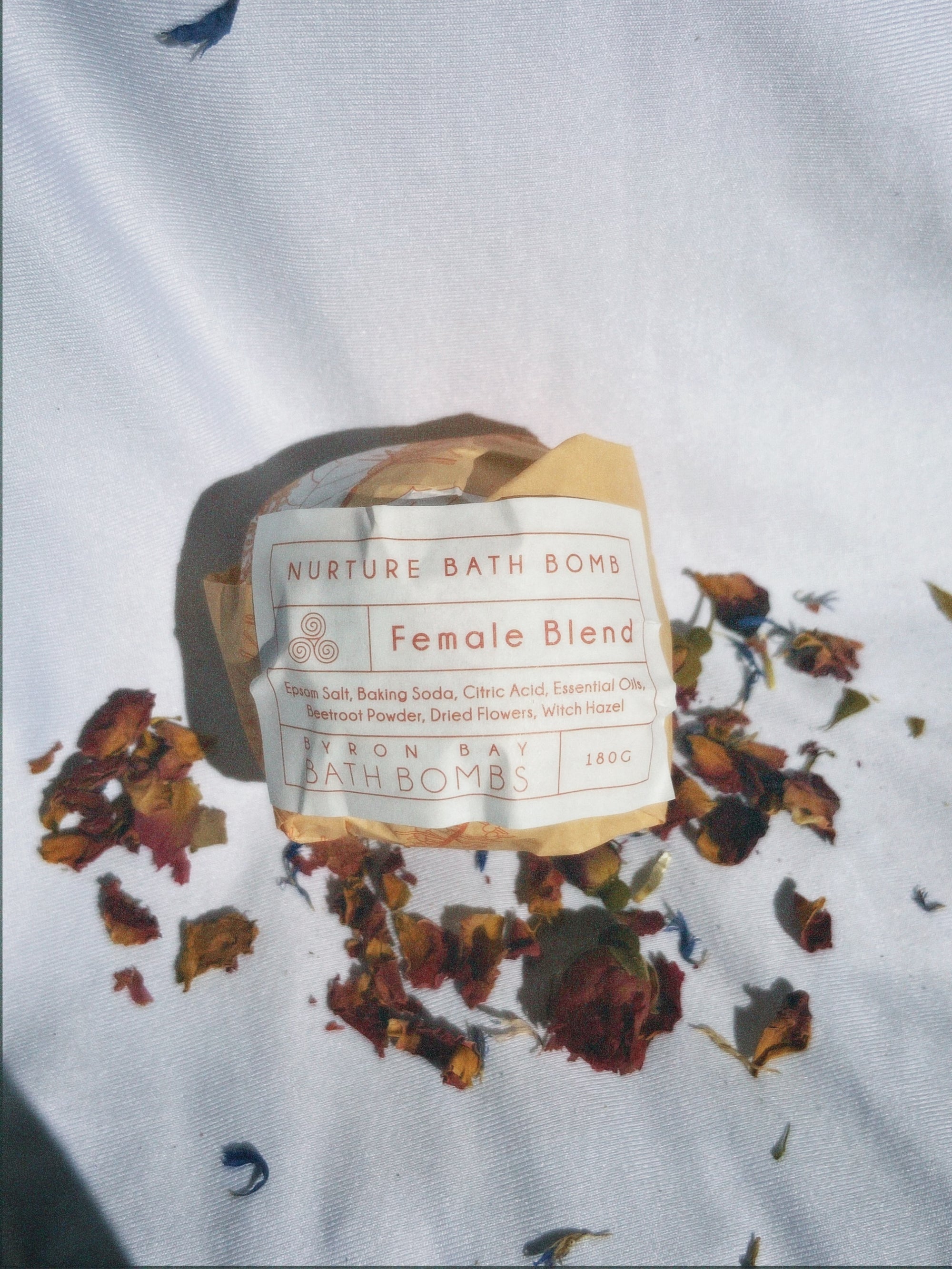 NURTURE BATH BOMB - Byron Bay Bath Bombs