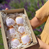 Bath bomb gift box buy (bath bombs in tissue) - Byron Bay Bath Bombs 